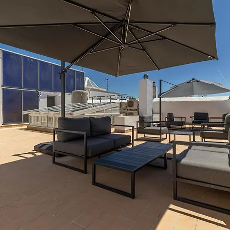 Apartment Allo San Roque 2ºc Loft- Rooftop Community Terrace -