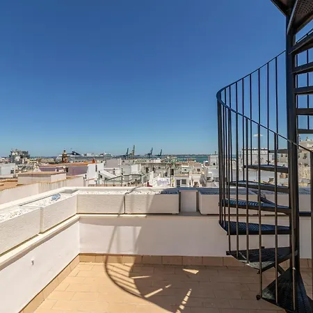 Apartment Allo San Roque 2ºc Loft- Rooftop Community Terrace -